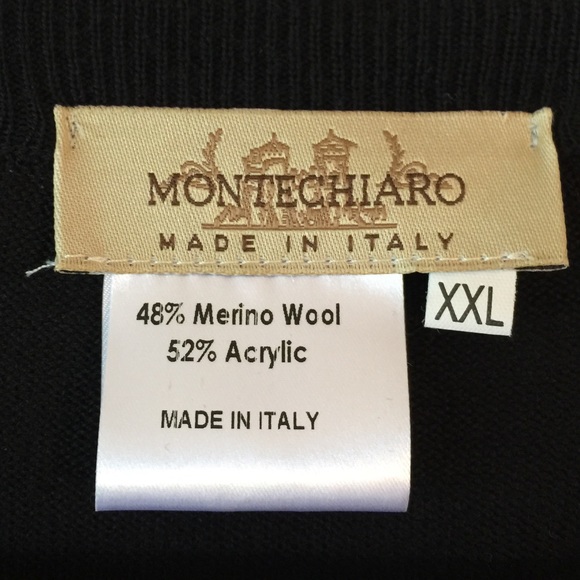 Montechiaro Merino Wool Blend Sweater - Picture 2 of 4